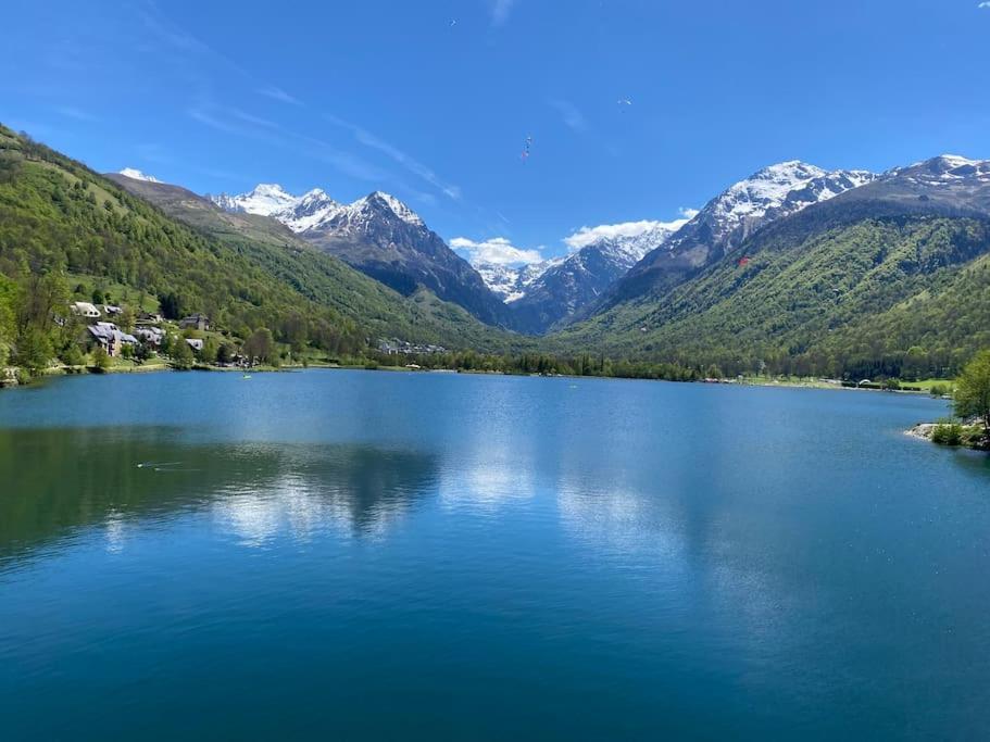 Charmant T4 Duplex Vue Montagne Loudenvielle Exteriér fotografie