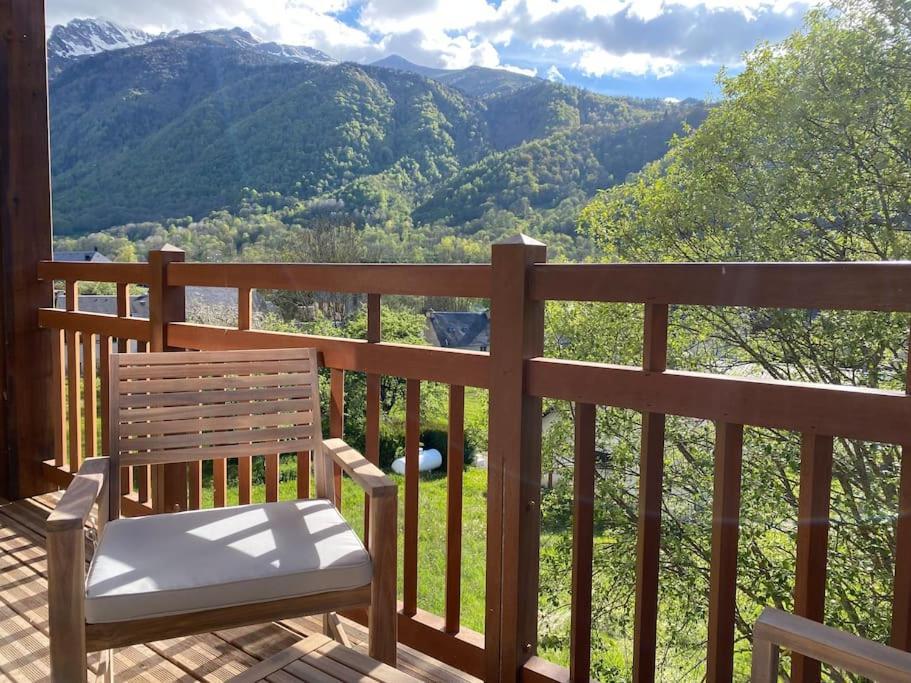 Charmant T4 Duplex Vue Montagne Loudenvielle Exteriér fotografie